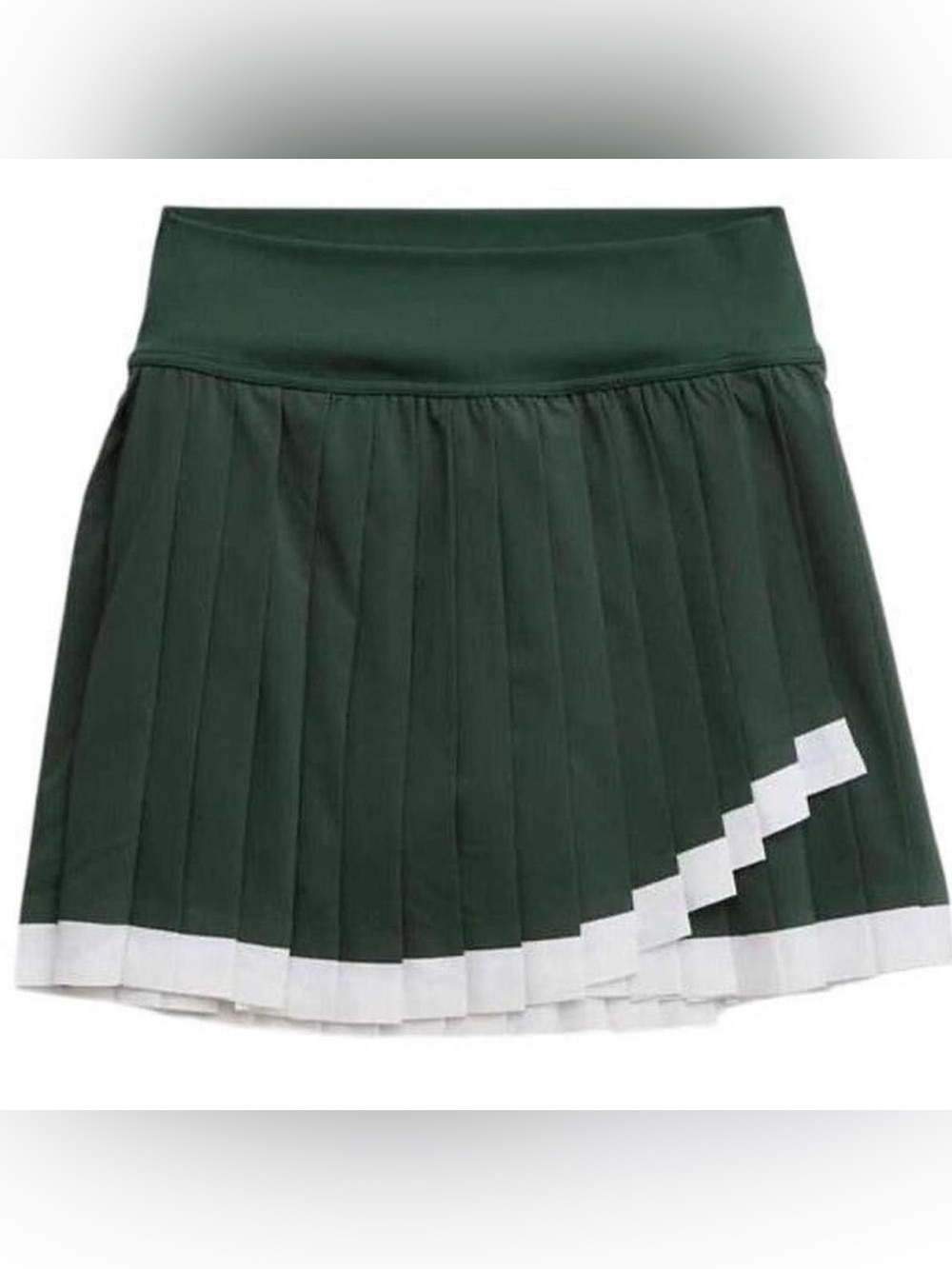 OFFLINE by Aerie Tiebreaker
Pleated Tennis Skort Green & White Size Large - Picture 3 of 3